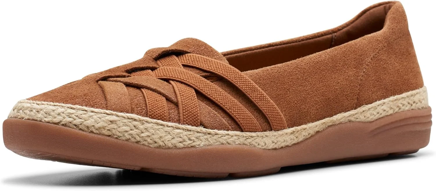 کفش کالج زنانه کلارکس مدل Elaina Petal