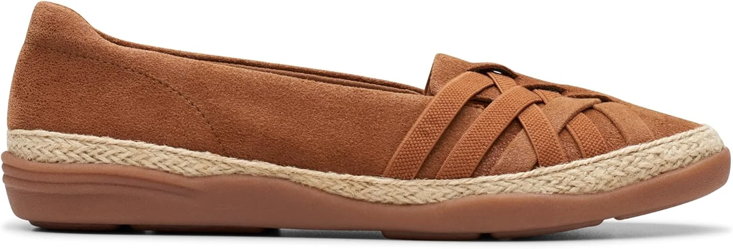 کفش کالج زنانه کلارکس مدل Elaina Petal