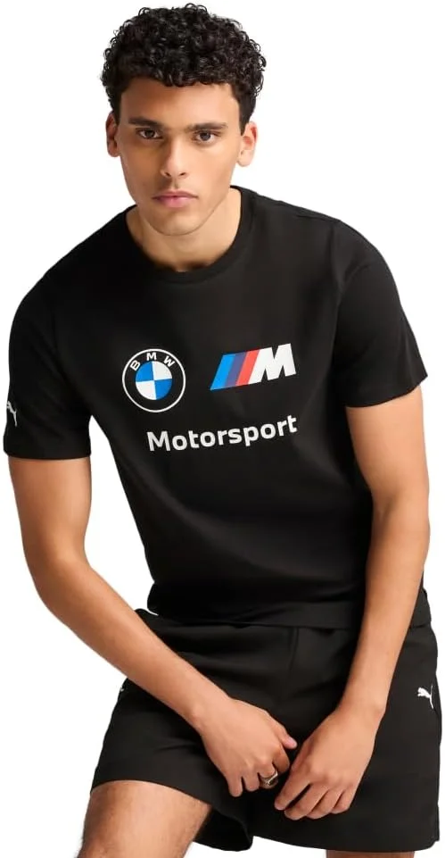 تی شرت مردانه پوما BMW MMS Essentials Motorsport - مشکی