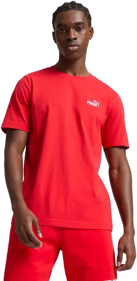 تی شرت مردانه پوما مدل Essentials با لوگوی کوچک