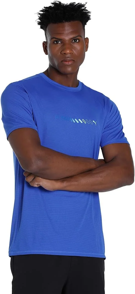 تی‌شرت مردانه پوما مدل Run Favourite Logo