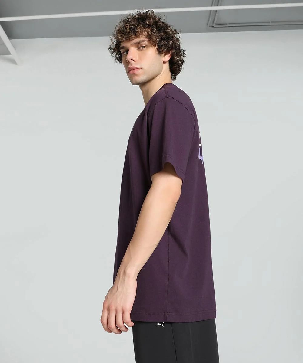 تیشرت گرافیکی مردانه پوما مدل DOWNTOWN با برش آزاد تیشرت گرافیکی مردانه پوما مدل DOWNTOWN با برش آزاد