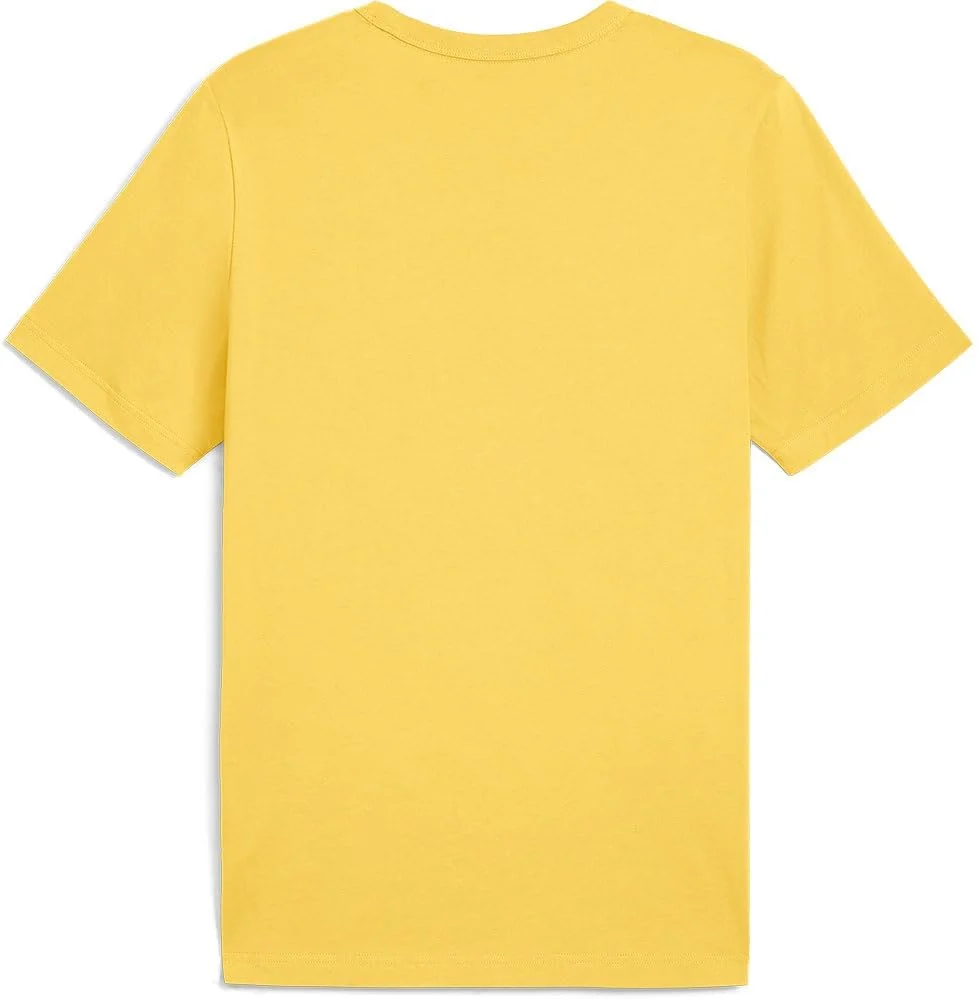 تی شرت گرافیکی مردانه پوما مدل CLASS، رنگ زرد آفتابی تی شرت گرافیکی مردانه پوما مدل CLASS، رنگ زرد آفتابی