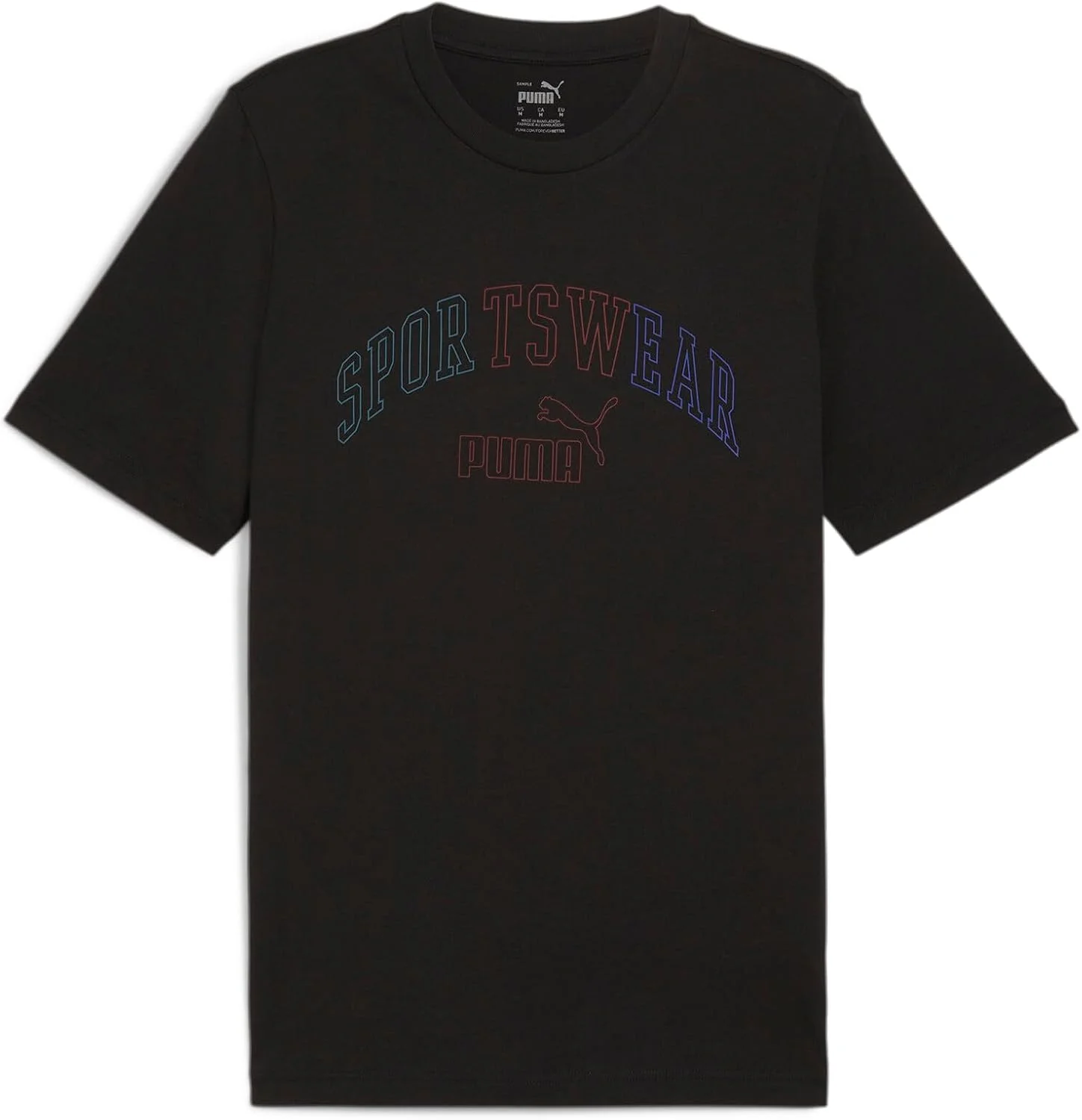 تی شرت مردانه پوما مدل Essentials+ Logo Lab Gradient (تک)