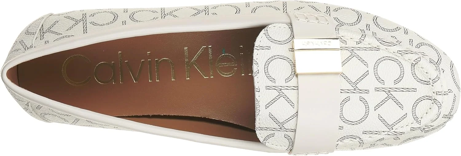 کفش تخت کالوین کلین مدل LISA، سفید، سایز 36 اروپا