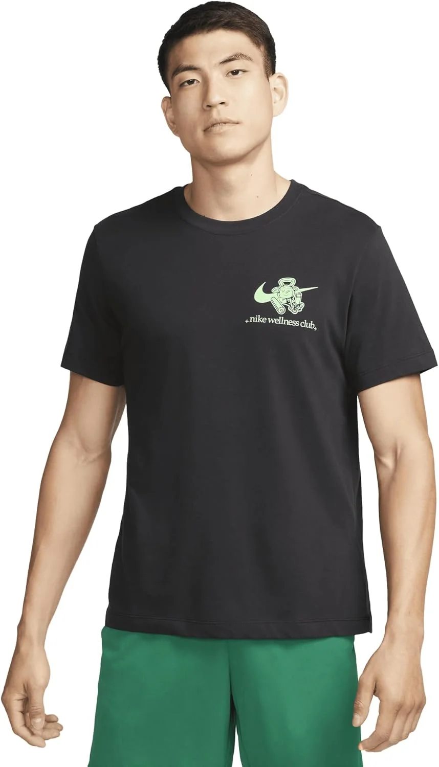 تی شرت مردانه نایکی مدل DRI FIT RLGD HUMOR 2 مشکی سایز S