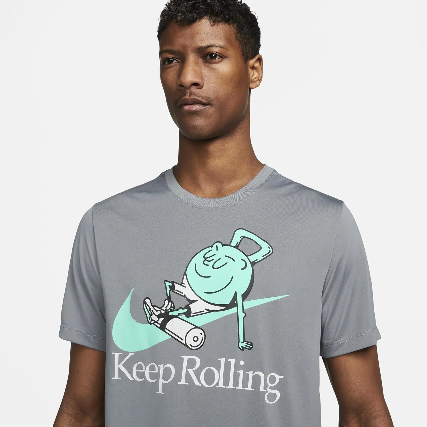 تی شرت مردانه نایکی مدل DF TEE RLGD HUMOR 2