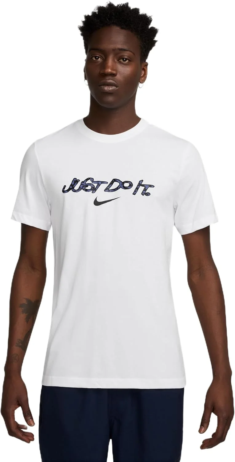 تی شرت و تیشرت مردانه نایکی Dri-FIT طرح دار (بسته 1 عددی)