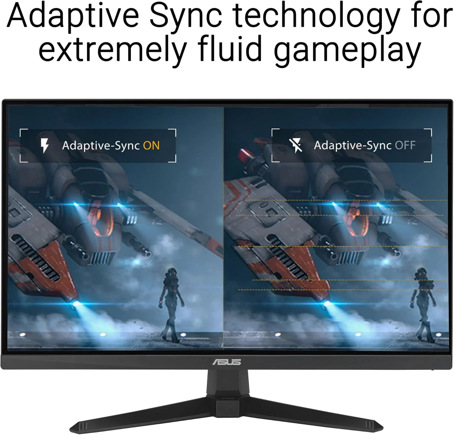 مانیتور گیمینگ ایسوس TUF Gaming VG249QE5A: سایز 23.8 اینچ، Full HD (1920x1080)، اورکلاک تا 146 هرتز (بالاتر از 144 هرتز)، IPS، ELMB Sync، زمان پاسخگویی 1ms MPRT، بلندگوی استریو، Variable Overdrive - مشکی