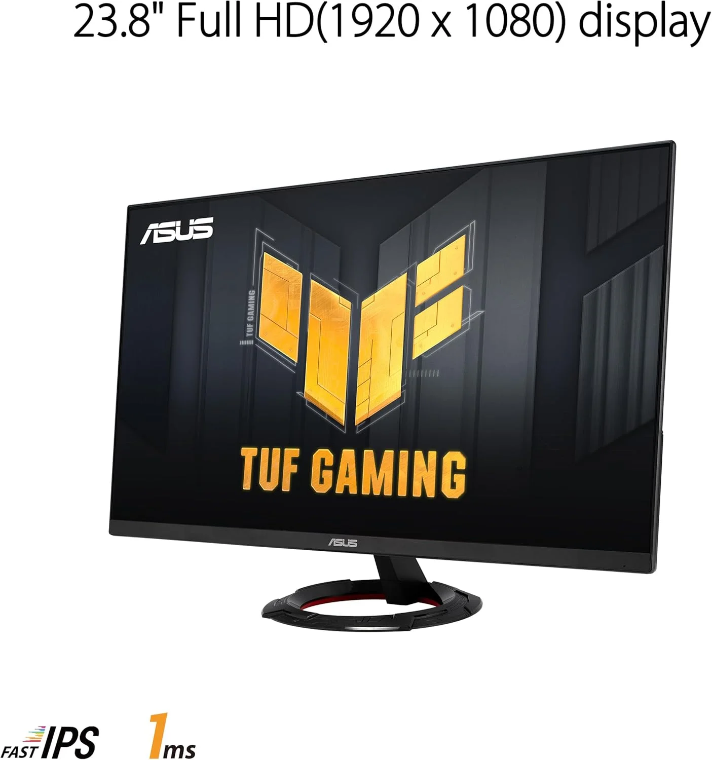 مانیتور گیمینگ ASUS TUF Gaming VG249Q3R – سایز 23.8 اینچ، Full HD (1920x1080)، 180 هرتز، Fast IPS، Extreme Low Motion Blur، زمان پاسخگویی 1 میلی‌ثانیه (GTG)، FreeSync، Variable Overdrive، پوشش 100% sRGB