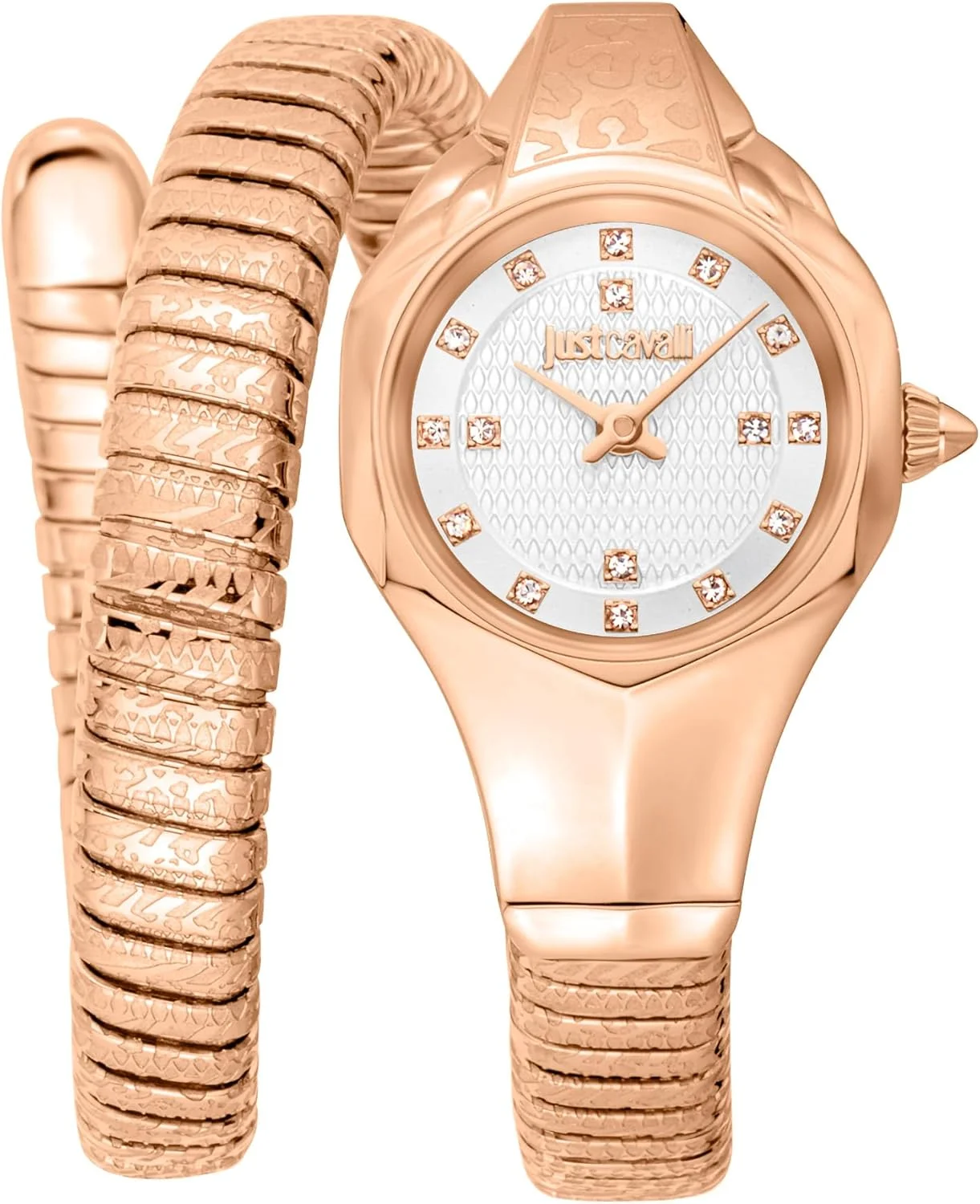 ساعت مچی زنانه جاست کاوالی مدل JC1L232M0025، خاکستری/نقره ای، گلام