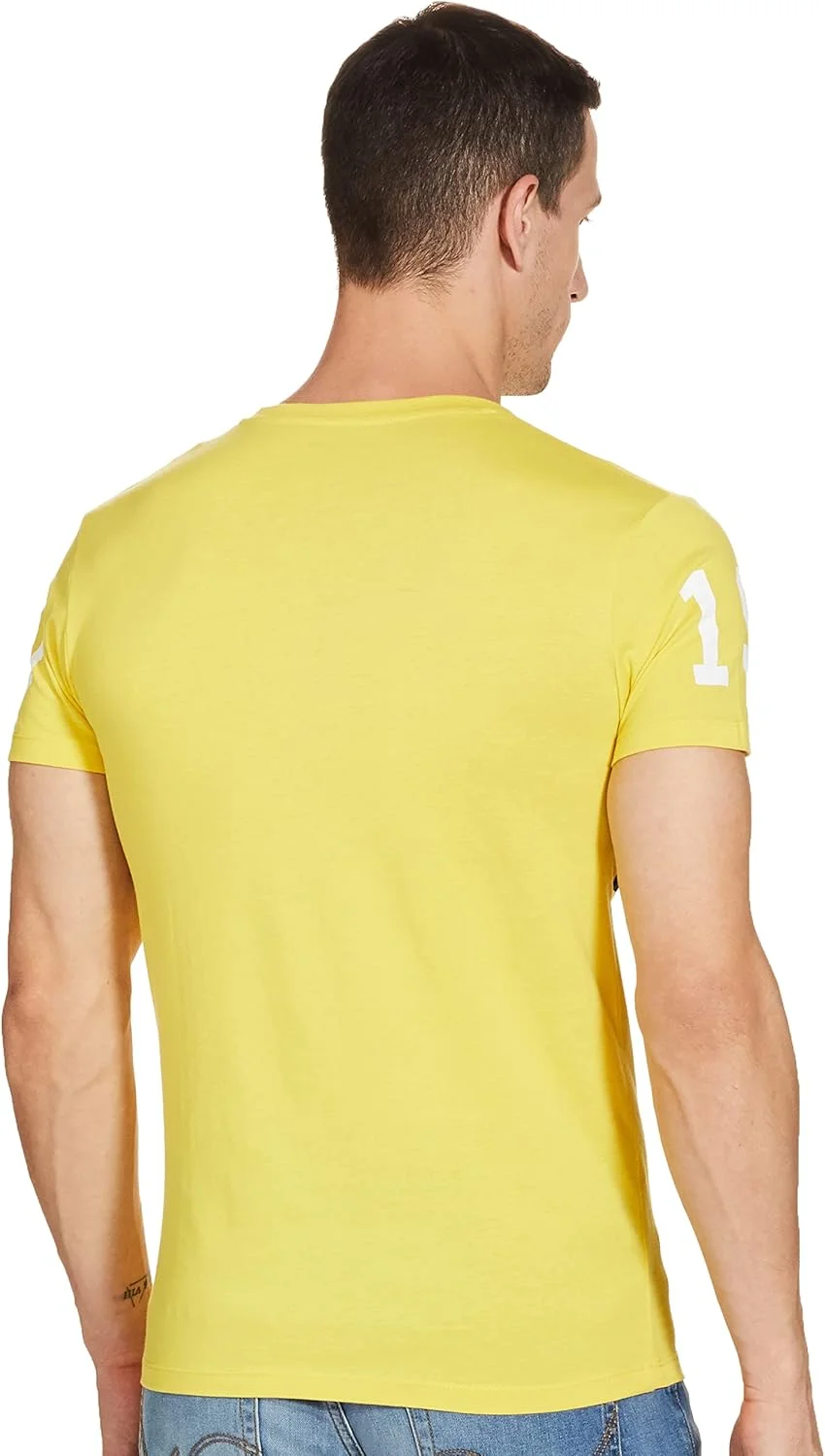 تی شرت اسلیم مردانه جک اند جونز (250288401_Maize Medium)