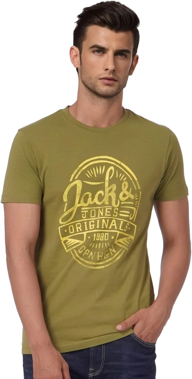 تی شرت مردانه اسلیم جک اند جونز