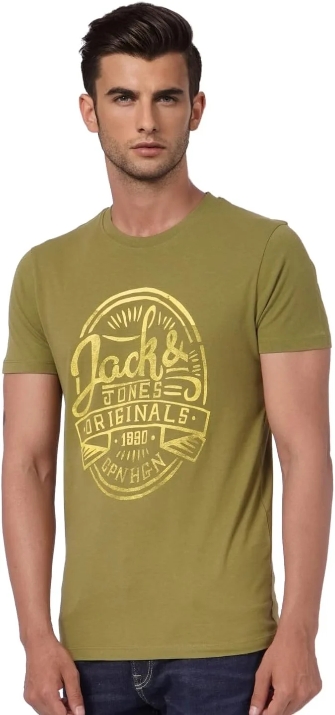 تی شرت مردانه اسلیم جک اند جونز
