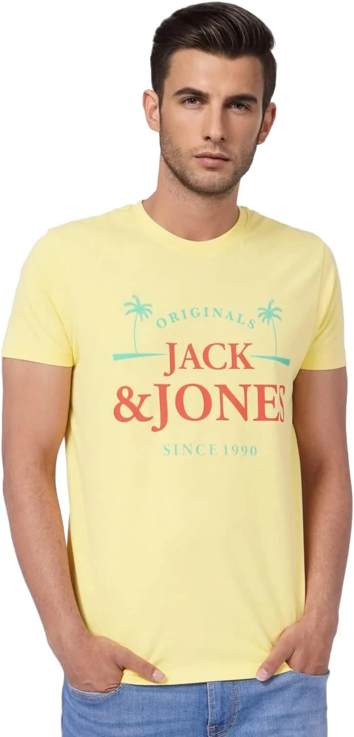 تی شرت مردانه اسلیم جک اند جونز