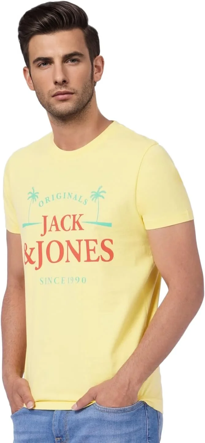 تی شرت مردانه اسلیم جک اند جونز