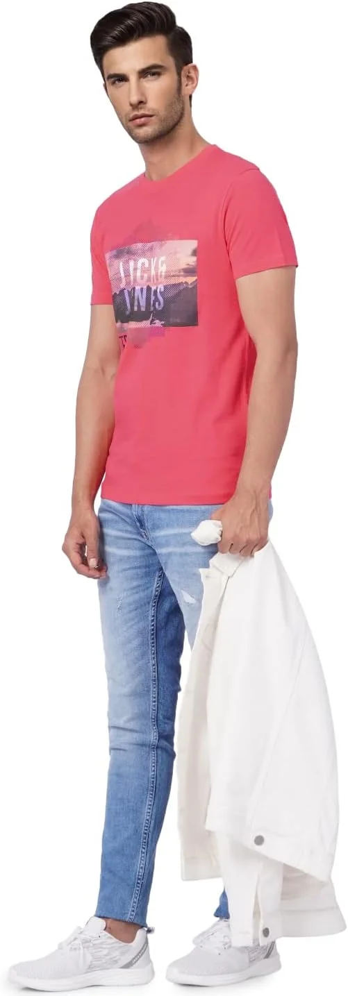 تی شرت مردانه اسلیم جک اند جونز