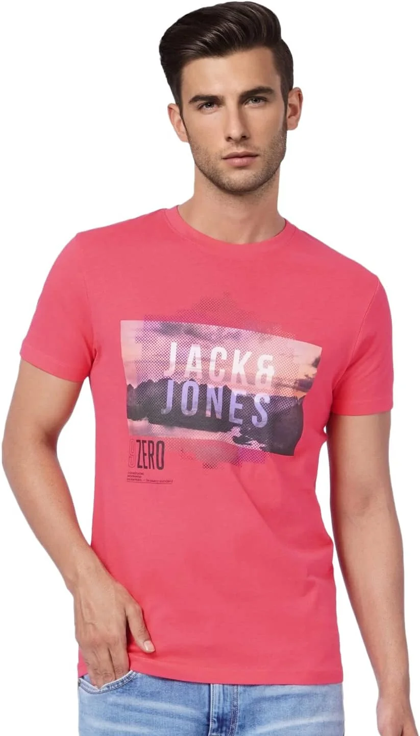 تی شرت مردانه اسلیم جک اند جونز