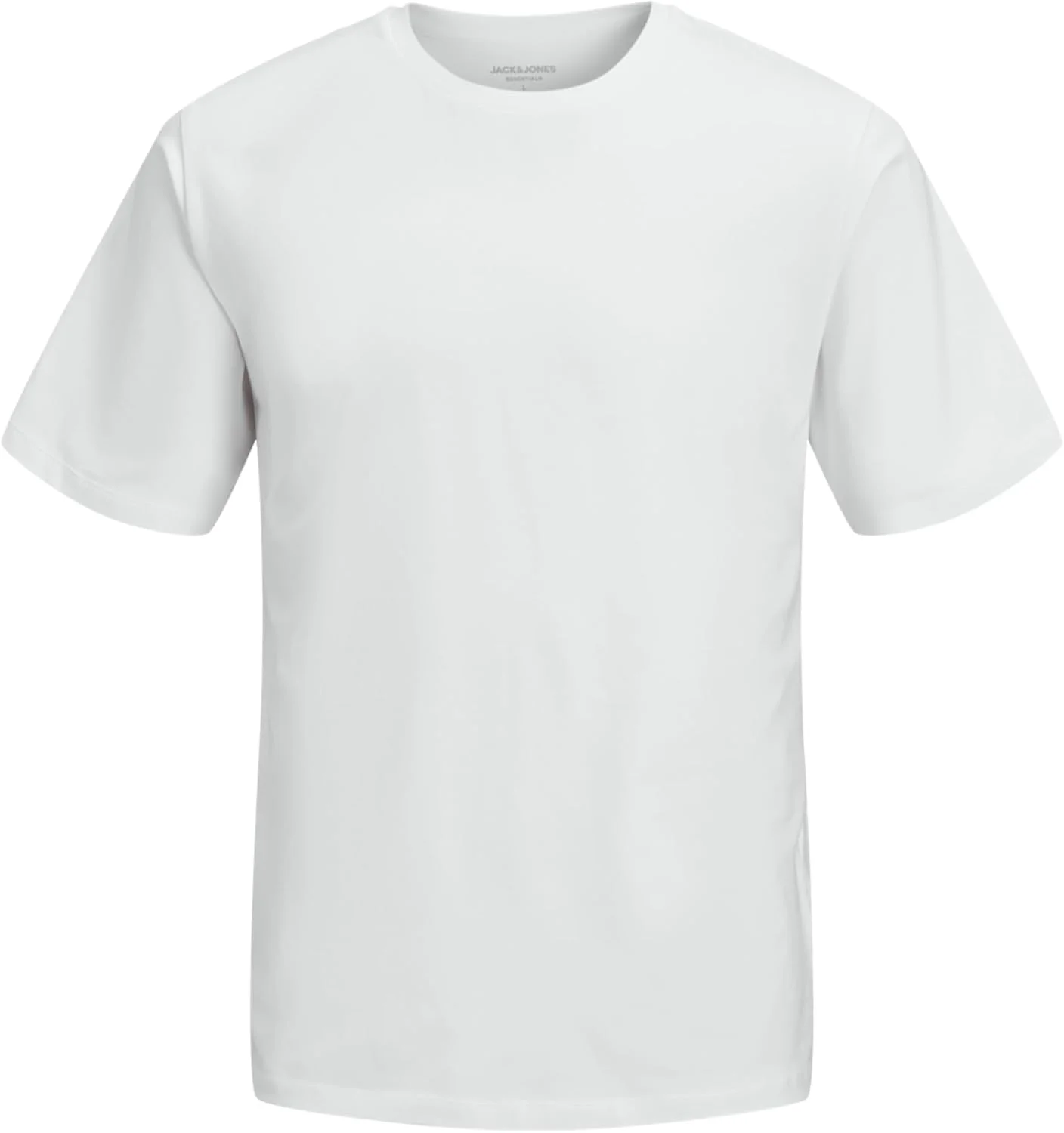 تی شرت مردانه جک اند جونز مدل JJEPERFECT یقه گرد آستین کوتاه