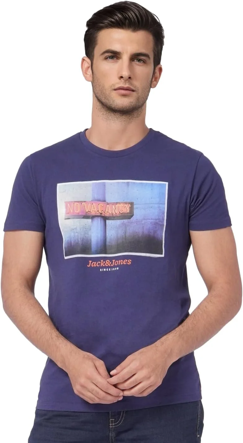 تی شرت اسلیم فیت جک اند جونز