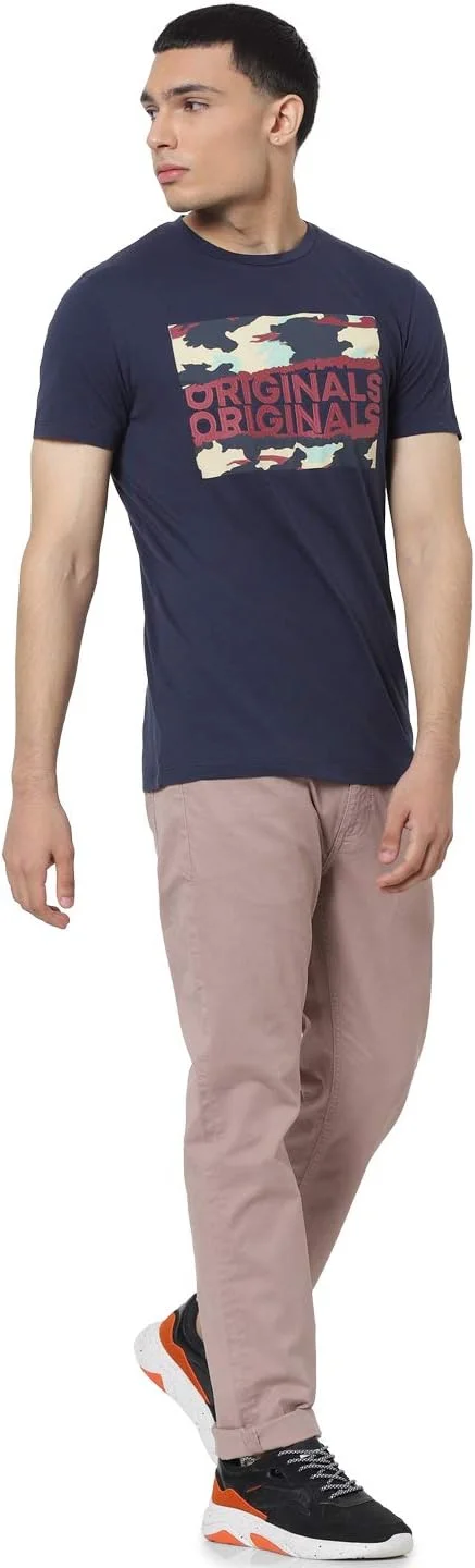 تی شرت مردانه جک اند جونز مدل Regular (233726502_Navy Blazer S) تی شرت مردانه جک اند جونز مدل Regular (233726502_Navy Blazer S)