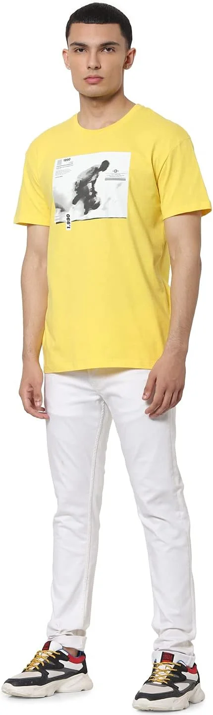 تی شرت مردانه جک اند جونز مدل Regular Fit کد 256474801 - مشکی M_مشکی