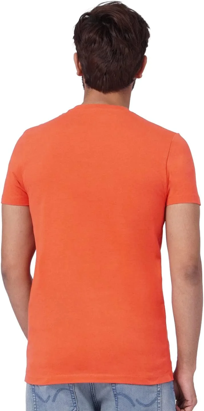 تی شرت مردانه اسلیم فیت طرح دار جک اند جونز