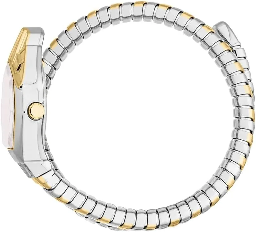 ساعت مچی عقربه ای زنانه جاست کاوالی با بند استیل مدل JC1L358M0065