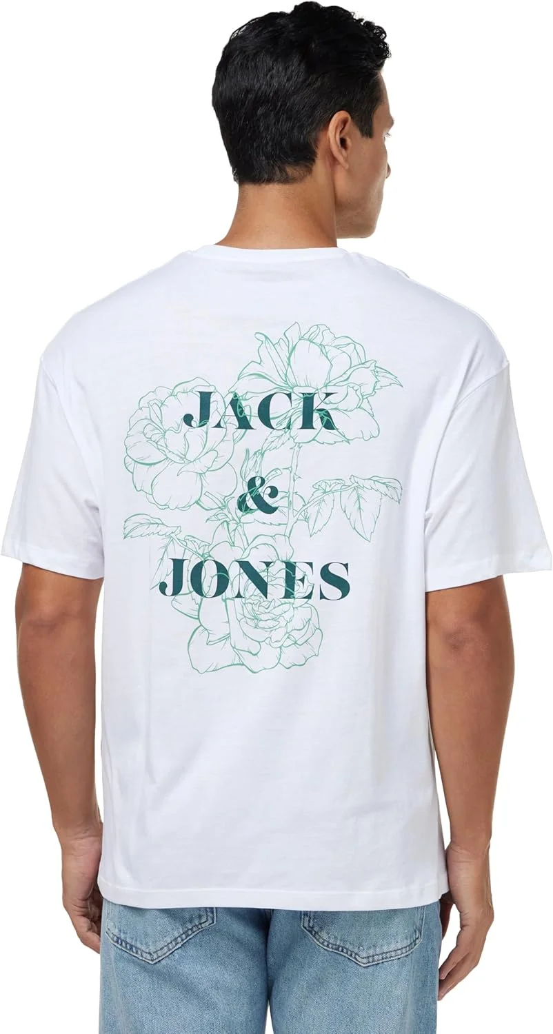 تی شرت مردانه یقه گرد JACK & JONES PRAIA