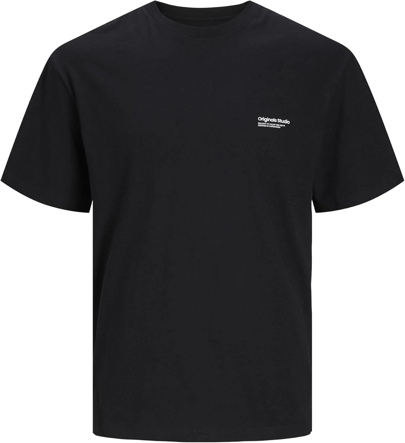 تی شرت یقه گرد مردانه جک اند جونز مدل JORVESTERBRO BACK TEE SS (تک عددی)