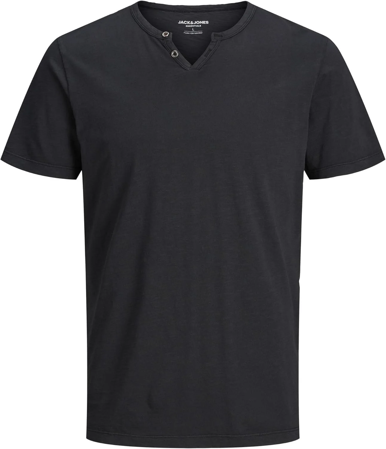 تی شرت مردانه جک اند جونز مدل JJESPLIT NECK TEE SS NOOS