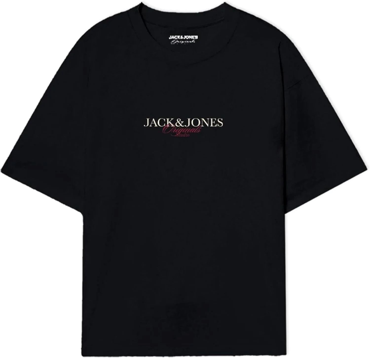 تی شرت مردانه جک اند جونز مدل Jorbillyburg Tee Ss Cn 3pk Mp Fst (بسته 3 عددی)