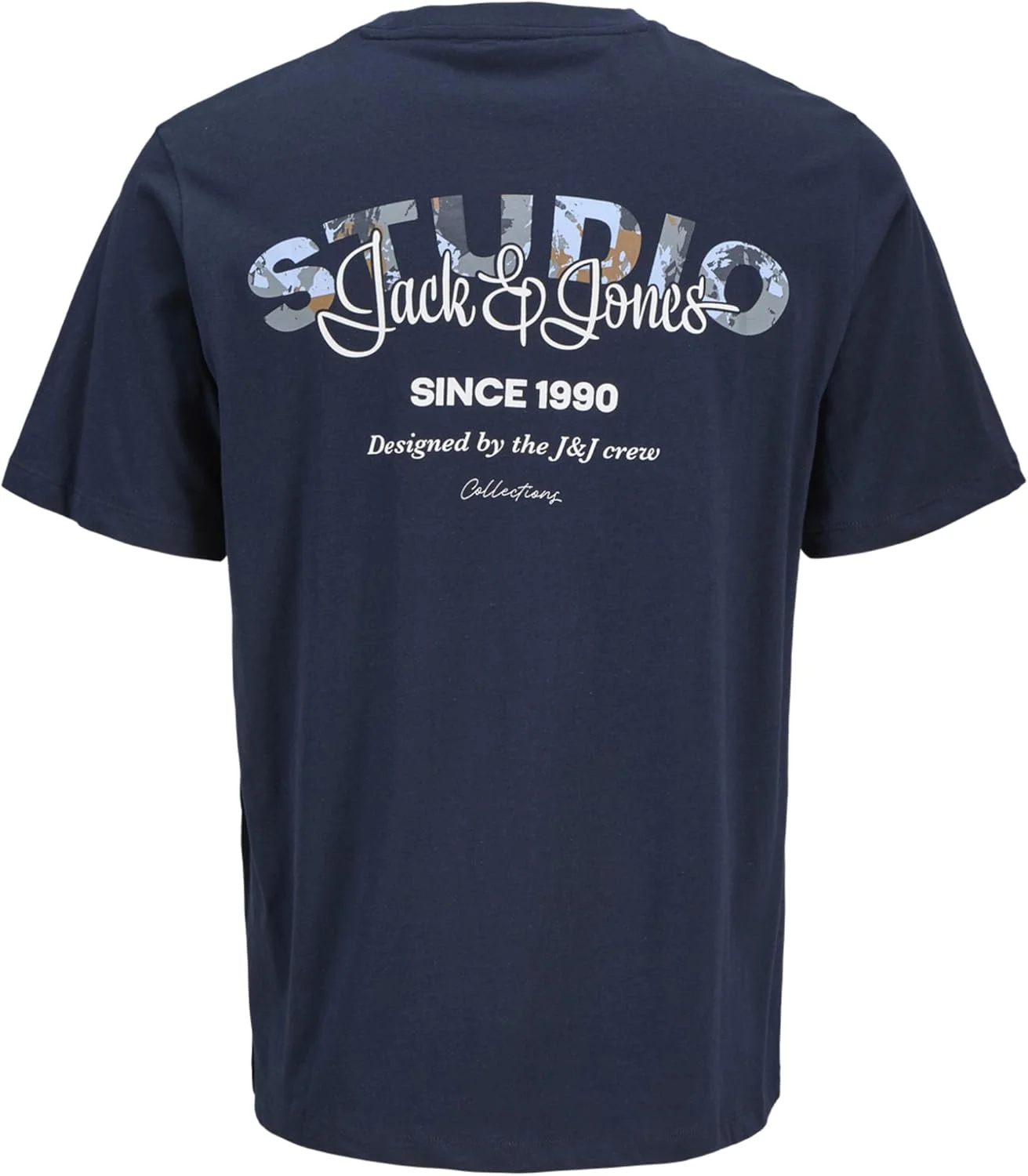 تی شرت مردانه جک اند جونز مدل Jjyuki Back Tee Ss Crew Neck Bf (بسته 1 عددی)