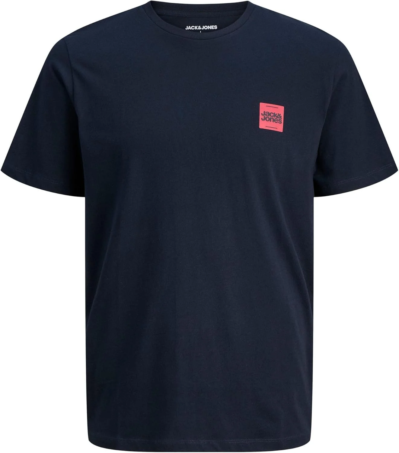 تی‌شرت آستین کوتاه یقه گرد مردانه جک اند جونز مدل Jjbrandy (تک عددی)