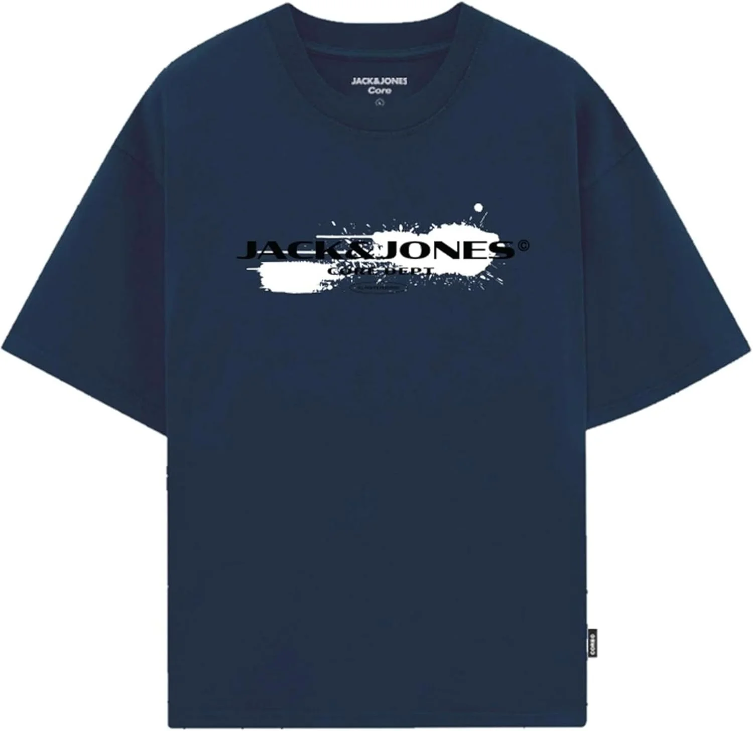 تی شرت آستین کوتاه یقه گرد مردانه جک اند جونز مدل Jcocondor (بسته 1 عددی)