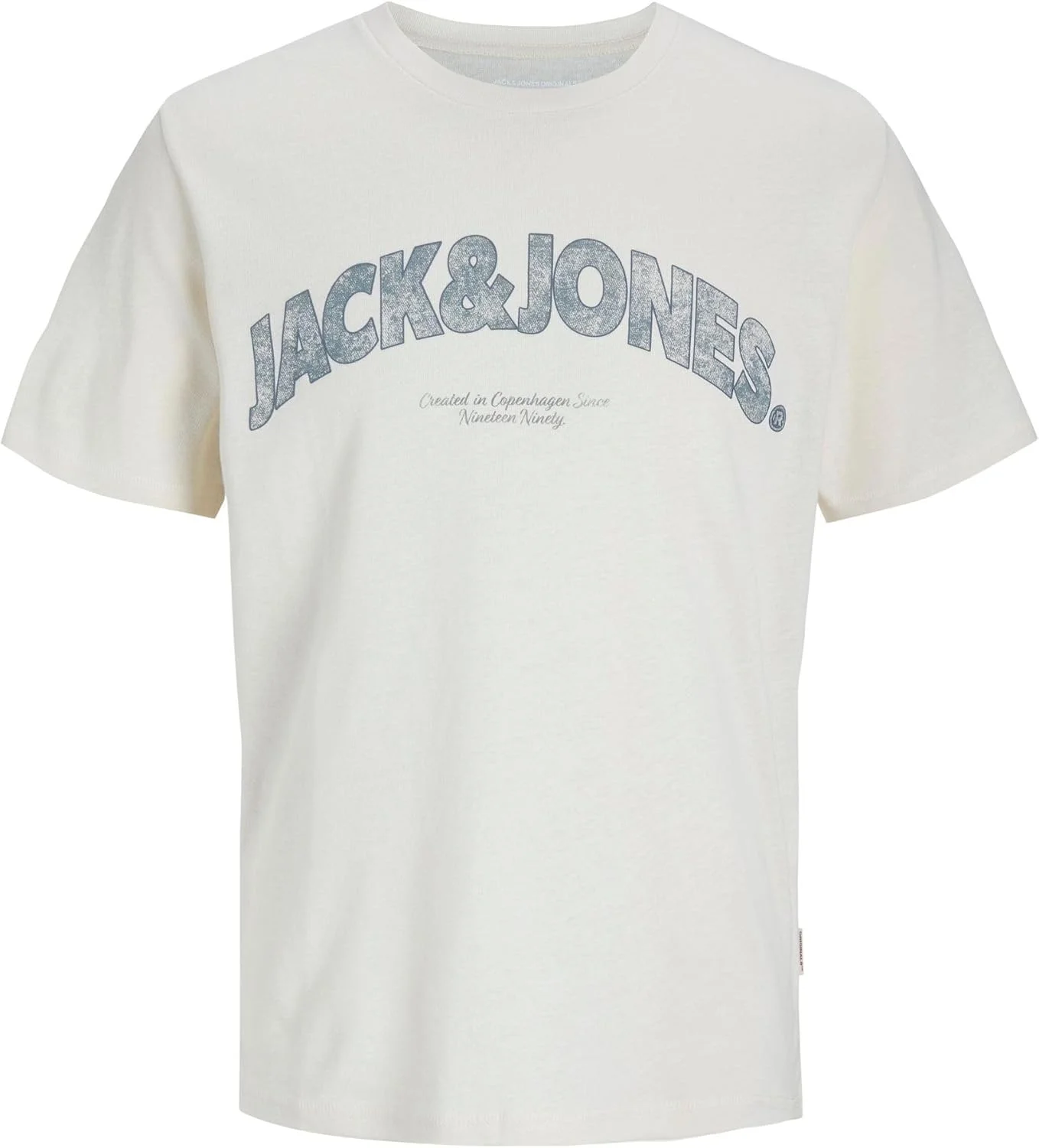 تی شرت مردانه جک اند جونز مدل JORALMERIA BOLD BRANDINGTEE SS CN 2PK MP