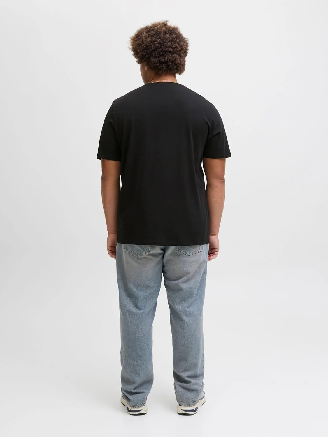 تی شرت مردانه جک اند جونز مدل JJELOGO TEE SS ONECK 2 COL AW25 NOOS PLS