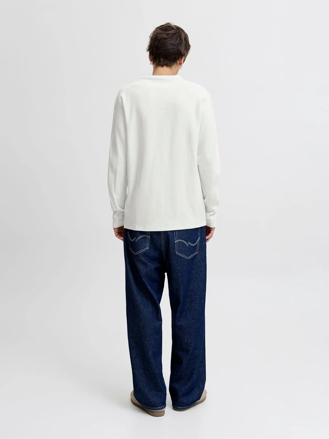 تی شرت آستین بلند مردانه جک اند جونز مدل Jprblutyrell Ls Henley (تک عددی)