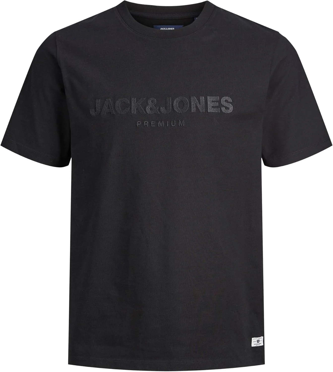 تی شرت آستین کوتاه یقه گرد مردانه جک اند جونز مدل Jprbluloyal Tee Ss Crew Neck Prau25 (تک عددی)