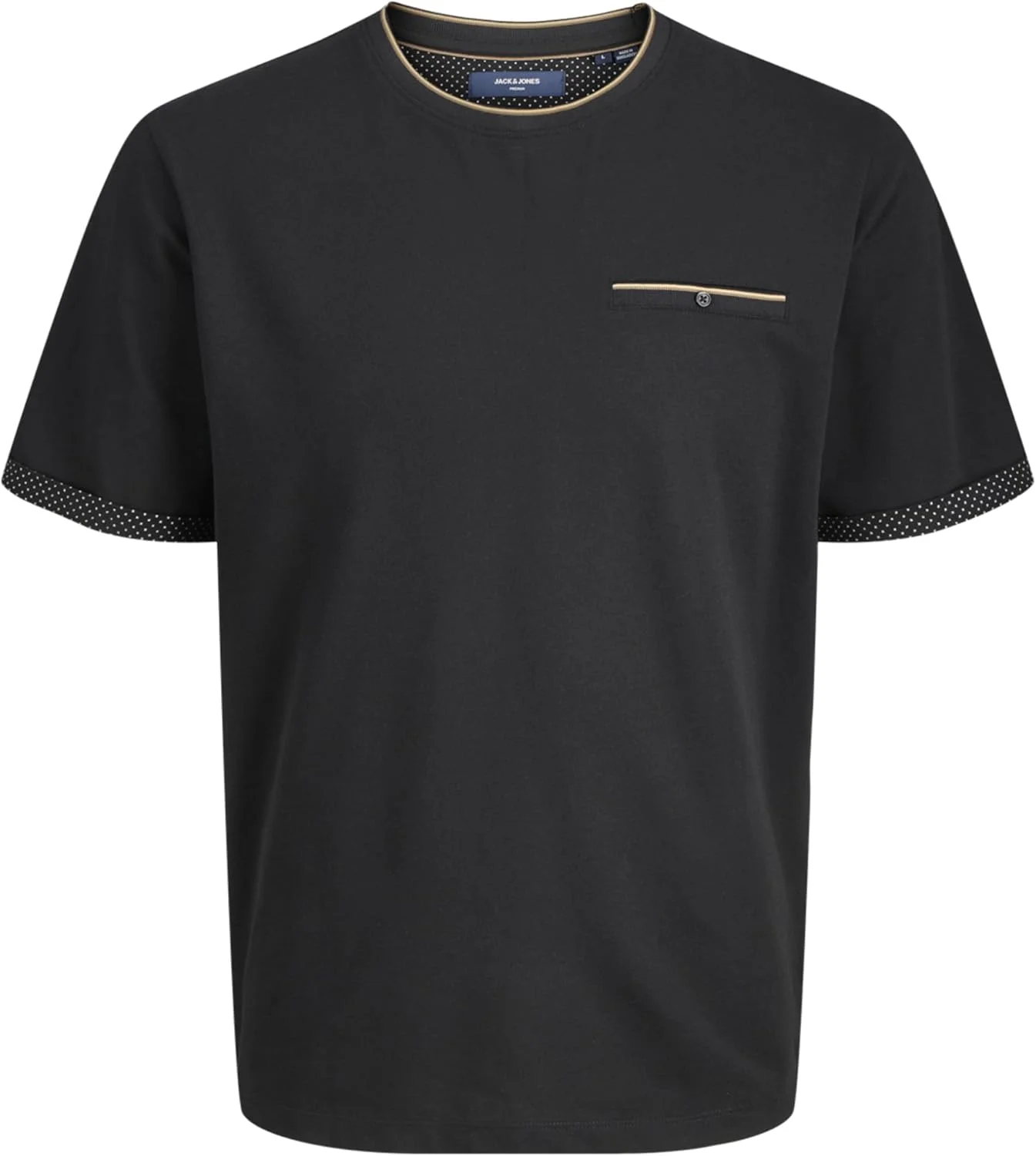 تی شرت آستین کوتاه مردانه جک اند جونز مدل Jprbluhubo Tee Ss Crew Prau25