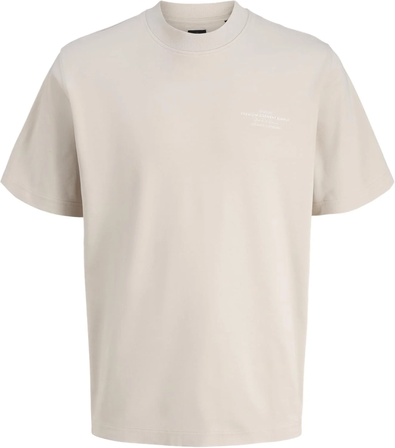 تی شرت یقه گرد آستین کوتاه مردانه جک اند جونز مدل Jprblachad Branding Ss Crew Neck Tee Sn (تک عددی)