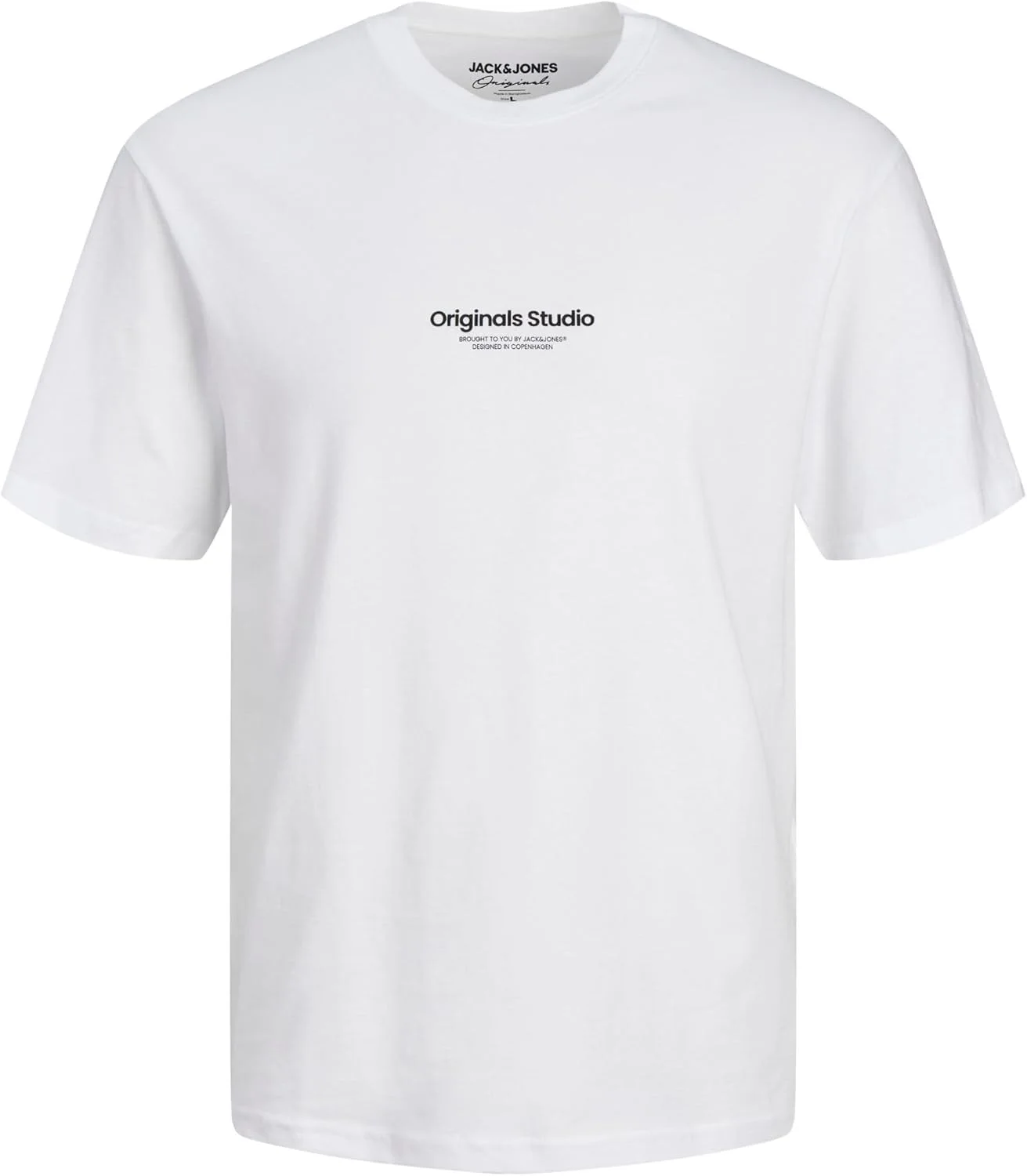 تی شرت مردانه جک اند جونز مدل Jorvesterbro Tee Ss Crew Neck Noos Pls