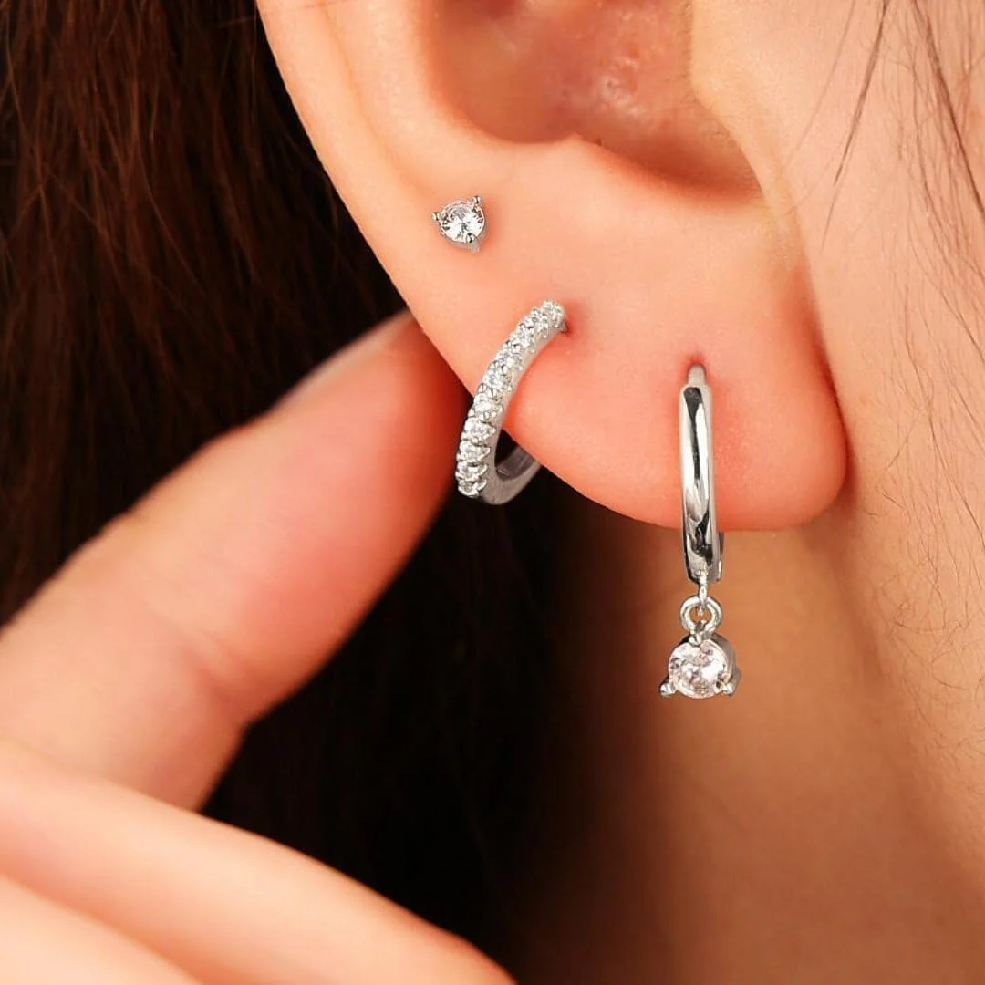 ست گوشواره حلقه ای طلایی، گوشواره های میخی ظریف، گوشواره های حلقه ای کوچک ترندی با روکش طلای 14 عیار، ضد حساسیت، آویز غضروفی برای زنان، جواهرات طلایی برای هدیه به زنان ست گوشواره حلقه ای طلایی، گوشواره های میخی ظریف، گوشواره های حلقه ای کوچک ترندی با روکش طلای 14 عیار، ضد حساسیت، آویز غضروفی برای زنان، جواهرات طلایی برای هدیه به زنان