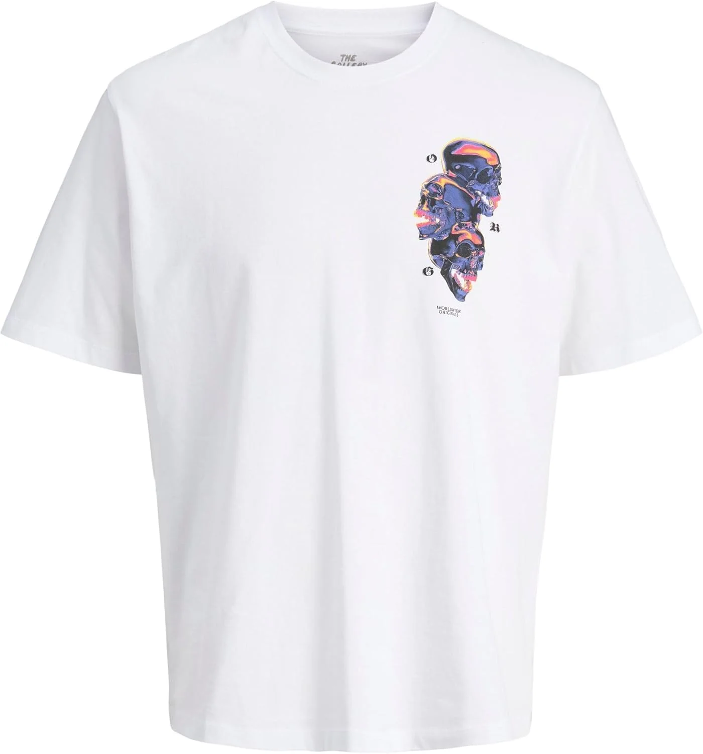 تی‌شرت مردانه جک اند جونز مدل Jorsteel Gallery Tee Ss Crew Neck Tg (بسته 1 عددی)