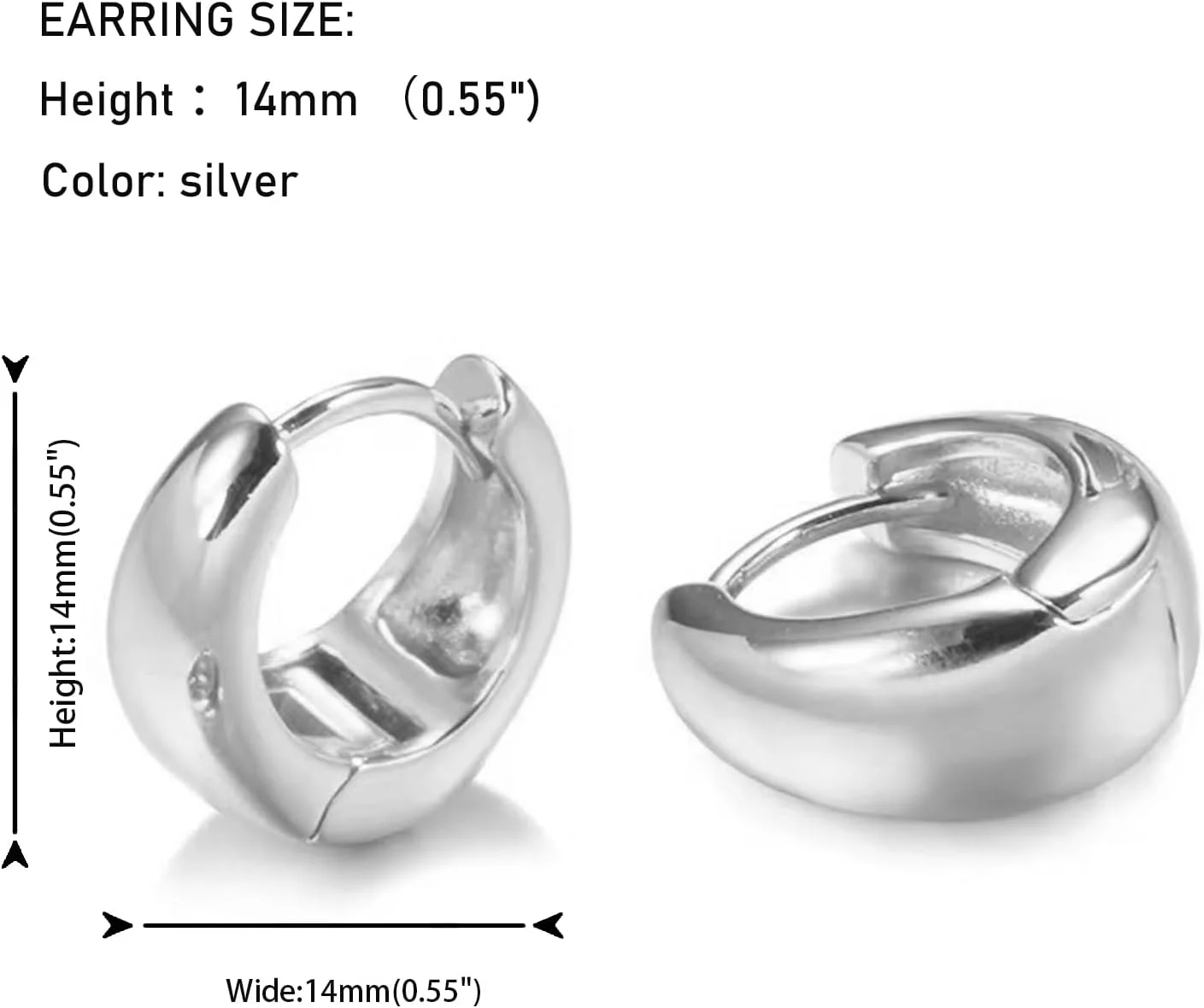 گوشواره های حلقه ای زنانه، گوشواره های گرد روکش طلای 18 عیار، حلقه های طلایی سبک وزن، ست گوشواره های ضد حساسیت برای دختران گوشواره های حلقه ای زنانه، گوشواره های گرد روکش طلای 18 عیار، حلقه های طلایی سبک وزن، ست گوشواره های ضد حساسیت برای دختران