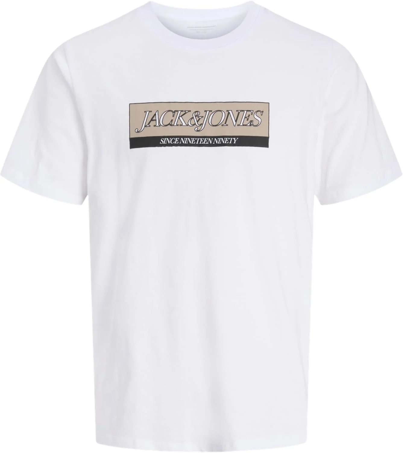 تی شرت مردانه جک اند جونز مدل Jorinwood Block Branding Tee Ss Cn3pk Mp (بسته 3 عددی)