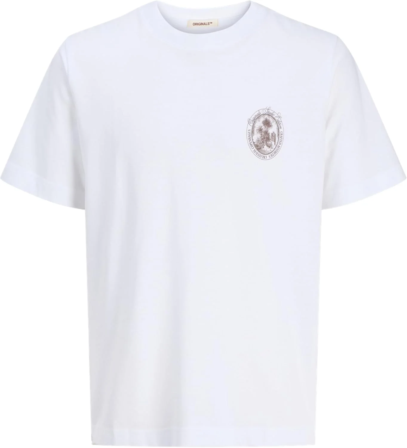 تی شرت مردانه جک اند جونز مدل Jorhydra Back Tee Ss Crew Neck Se25 (بسته 1 عددی)