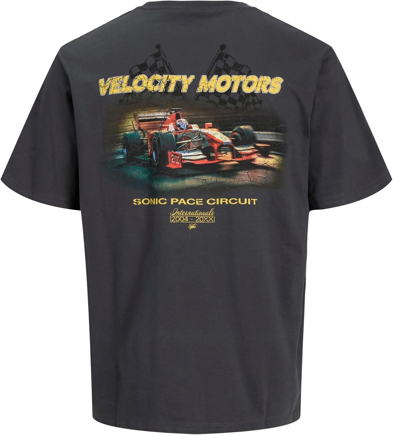 تی شرت یقه گرد مردانه جک اند جونز مدل Jorformula Gallery Tee Ss Crew Neck Tg (تک عددی)