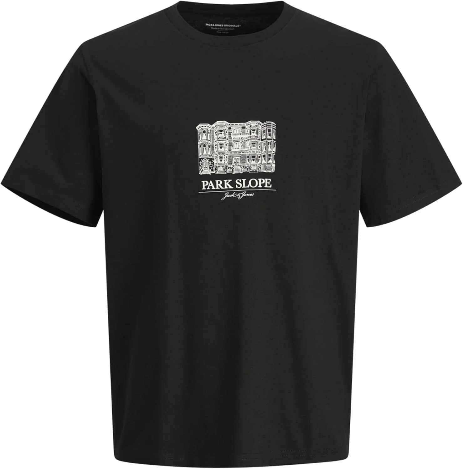 تی شرت مردانه جک اند جونز مدل Jorboston Graphic Tee Ss Crew Neck (بسته 1 عددی)