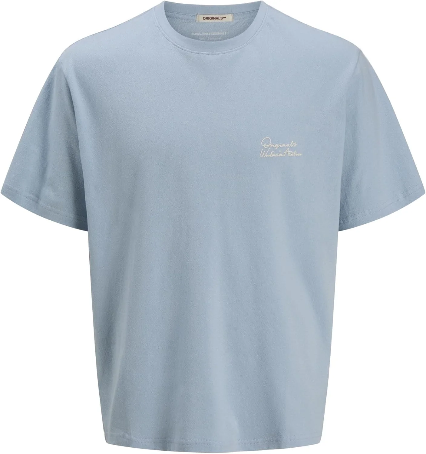 تی شرت آستین کوتاه یقه گرد مردانه جک اند جونز مدل جوراکاپولکو (تک عددی)